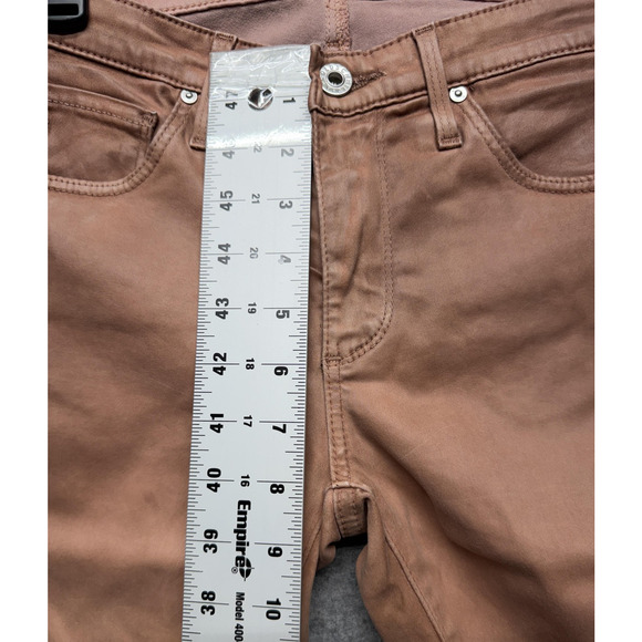 AG Adriano Goldschmied Jeans Womens 26R Pink The Legging Ankle Super Skinny - Picture 5 of 15
